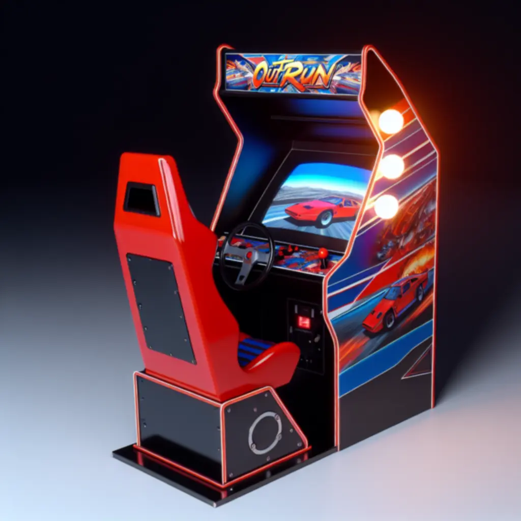 OutRun 1986 – odrestaurowany automat wyścigowy