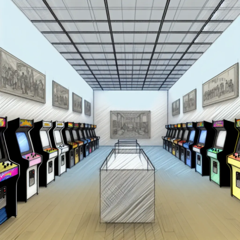 Kolekcja klasycznych kabinetów ustawionych w galeryjnej aranżacji